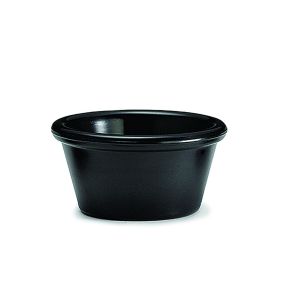 Ramequin rond zwart melamine Ø 7 Tablecraft