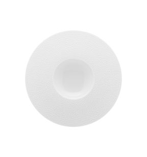 Assiette gourmet rond blanc porcelaine Ø 30 cm L' Fragment Degrenne