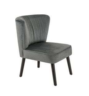 Fauteuil d'intérieur gris anthracite 76x64x70 cm Lautrec S Flexmob