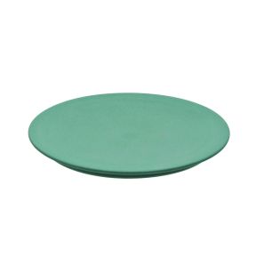Plaat/deksel rond groene klei geglazuurd aardewerk Ø 12.5 cm Bahia Degrenne