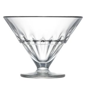 Coupe à dessert transparent verre pressé Ø 13 cm Excelsior La Rochere