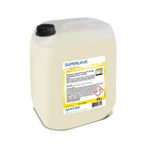 Détergent pour le lavage de la vaisselle en marchine 23 KG Superlave Santor