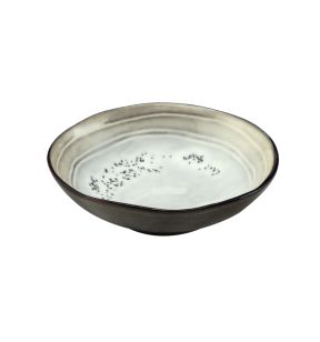 Coupelle rond blanc grès émaillé Shadow Medard De Noblat