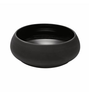 Cocotte rond noir grès émaillé Ø 14 cm Bahia Degrenne