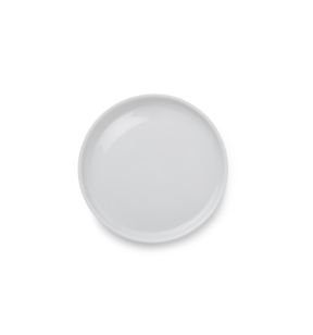 Assiette plate rond blanc porcelaine Ø 14 cm La Vaisselle De L'econome Degrenne