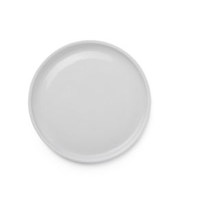 Assiette plate rond blanc porcelaine Ø 18 cm La Vaisselle De L'econome Degrenne