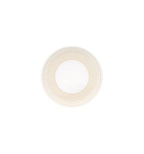 Assiette coupe plate rond blanc porcelaine Ø 32 cm  Couronne Degrenne