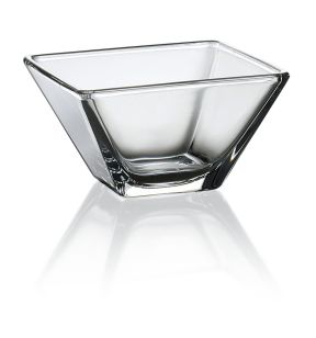 Coupelle carré transparent verre 14 cm Torcello Vidivi