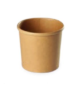 Soepkom rond kastanjebruin Ø 9 360 ml (25 eenheden)