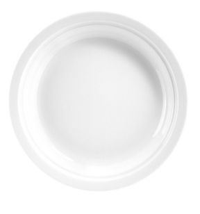 Assiette plate rond blanc porcelaine culinaire Ø 23 cm Regithermie Enova