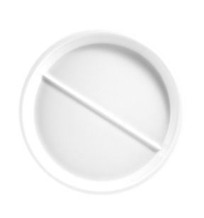 Assiette plate rond blanc porcelaine culinaire Ø 23 cm Regithermie Enova