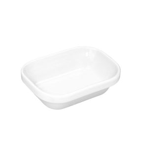 Ravier rectangulaire blanc porcelaine culinaire 13 cm Regithermie Enova