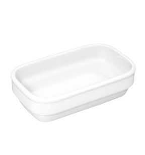 Légumier rectangulaire blanc porcelaine culinaire 16 cm Regithermie Enova