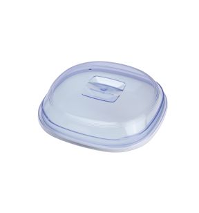 Couvre assiette carré bleu polyamide 22 cm Regithermie