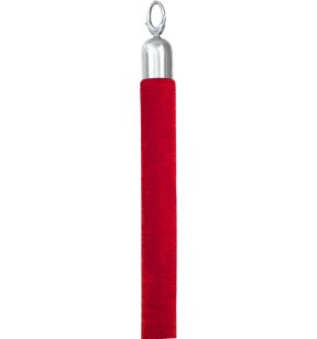 Snoer voor de receptiepost rechthoekig rood x3.8 Securit