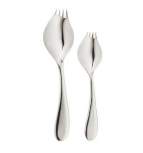 Cuillère fourchette multi-fonctions inox 18/10 15,9x3,8 cm Demoiselle  Georgette