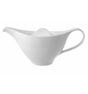 Théière ovale ivoire porcelaine 40 cl Sedona Villeroy & Boch