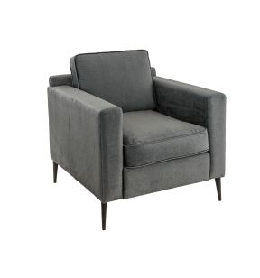 Fauteuil d'intérieur gris anthracite 83x78x84 cm Arnold Flexmob