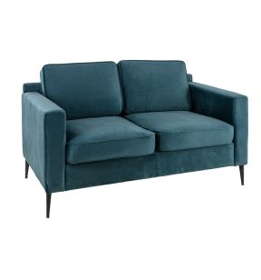 Fauteuil d'intérieur bleu pétrole 83x140x84 cm Willy Flexmob