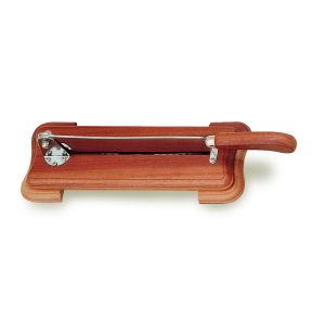 Couteau à pain sur socle inox 42x13,5x11 cm Deglon