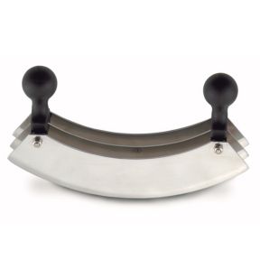 Gebogen hakmes inox zwart 1080 g 30 inox thermoplastic Deglon
