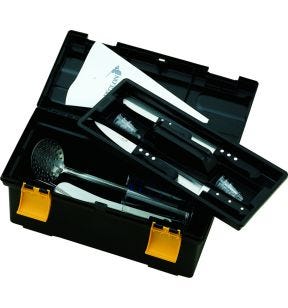 Leeg koffertje plastic xx23 0 elementen Deglon