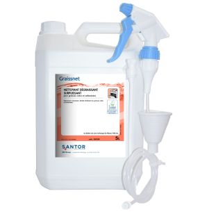 Dégraissant concentré 5 L Graissnet Santor
