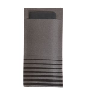 Pochette gris ouate de cellulose 10x20 cm Isi Pro.mundi (200 pièces)