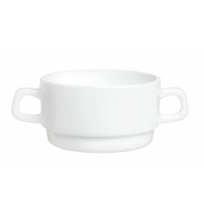 Kom rond wit opaal 32 cl Ø 10 Restaurant Blanc Arcoroc