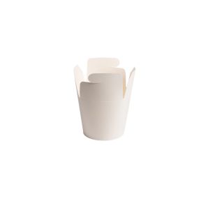 Pot blanc Ø 9,5 cm 78 cl (50 pièces)
