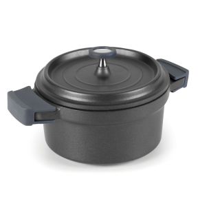 Cocotte fonte d'aluminium Revêtement anti-adhésif Avec couvercle Ø 16 cm 7 cm 1,3 L Lacor