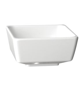 Saladier mélamine blanc 25,5x25,5x12 cm 4 L Float Aps