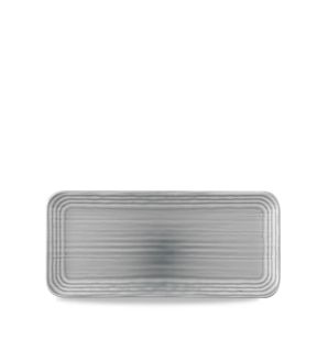 Plat bord met rand organic grijs verglaasd x16 Norse Harvest Dudson