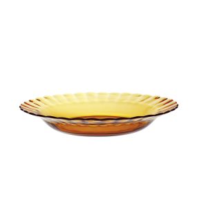 Assiette creuse vermeil verre trempé Ø 23 cm Picardie Duralex