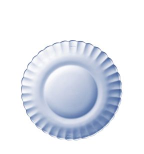 Assiette plate bleu marine verre trempé Ø 20,5 cm Picardie Duralex