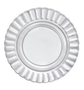 Assiette plate transparent verre trempé Ø 26 cm Picardie Duralex