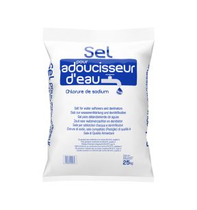 Sac de 25kg pastilles sel régénérant