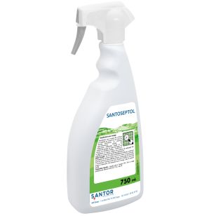 Spray désinfectant sans rinçage 750 ml Santoseptol Santor