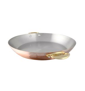 Plat rond rond cuivre inox Ø 16 cm 3 cm M'150b Mauviel