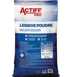 Lessive poudre tous textiles 20kg