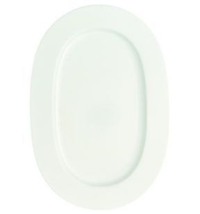 Plat ovale ivoire porcelaine bone china 41 cm Stella Villeroy & Boch