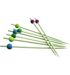Piques boules multicolore 15 cm (200 pièces)