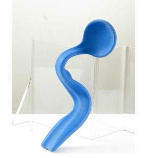 Cuillère bleu silicone 19,3x4 cm Saint Romain
