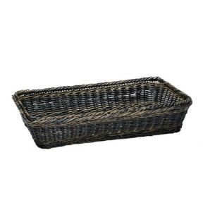 Panier gn 1/1 polypropylène (pp) noir 53x32,5x10 cm Gn Line Aps
