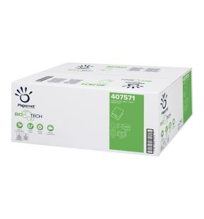Papier hygiénique blanc ouate de cellulose 11 cm x 21 cm (40 pièces)