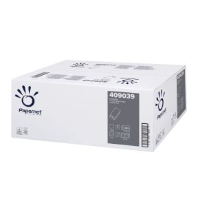 Essuie-main blanc ouate de cellulose 22x21 cm (15 pièces)