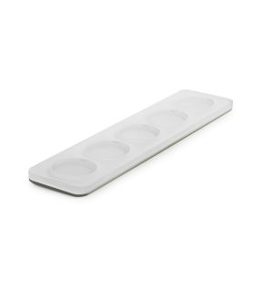 Dienblad met voeten Nacryl® wit xx1 Mealplak Revol