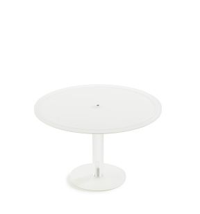 Piédestal résine Nacryl® blanc Ø 33 cm 21 cm Mealplak
