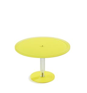 Piédestal résine Nacryl® jaune Ø 33 cm 21 cm Mealplak