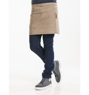 Chefschort 1/2 beige Eén maat Base Chaud Devant